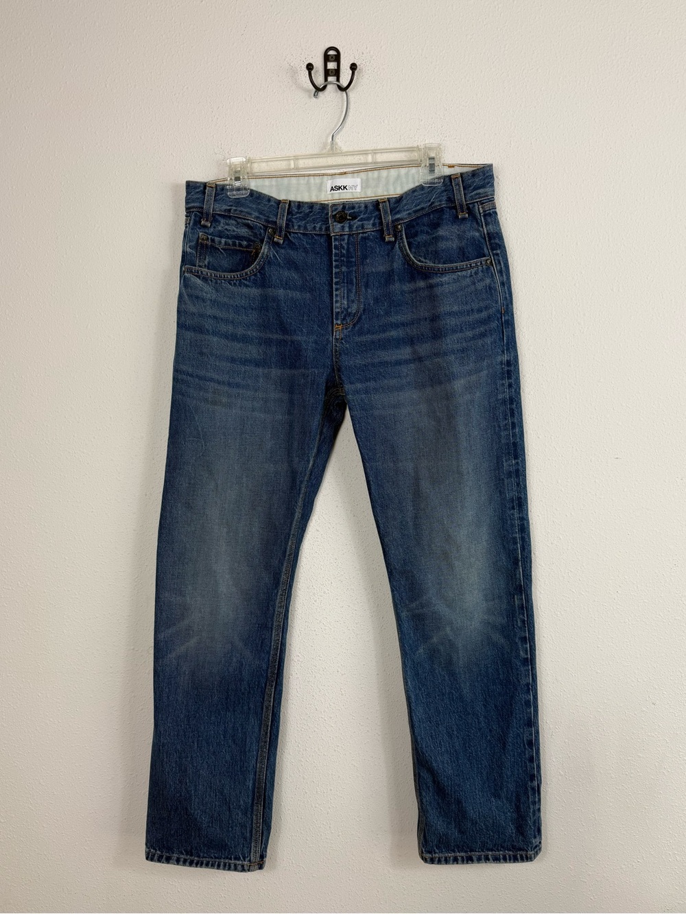 ASKKNY Selvage Jean Chill Cotton Denim Sz 29 Made in USA